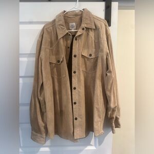 Moonshine Spirit Suede Shirt Jacket